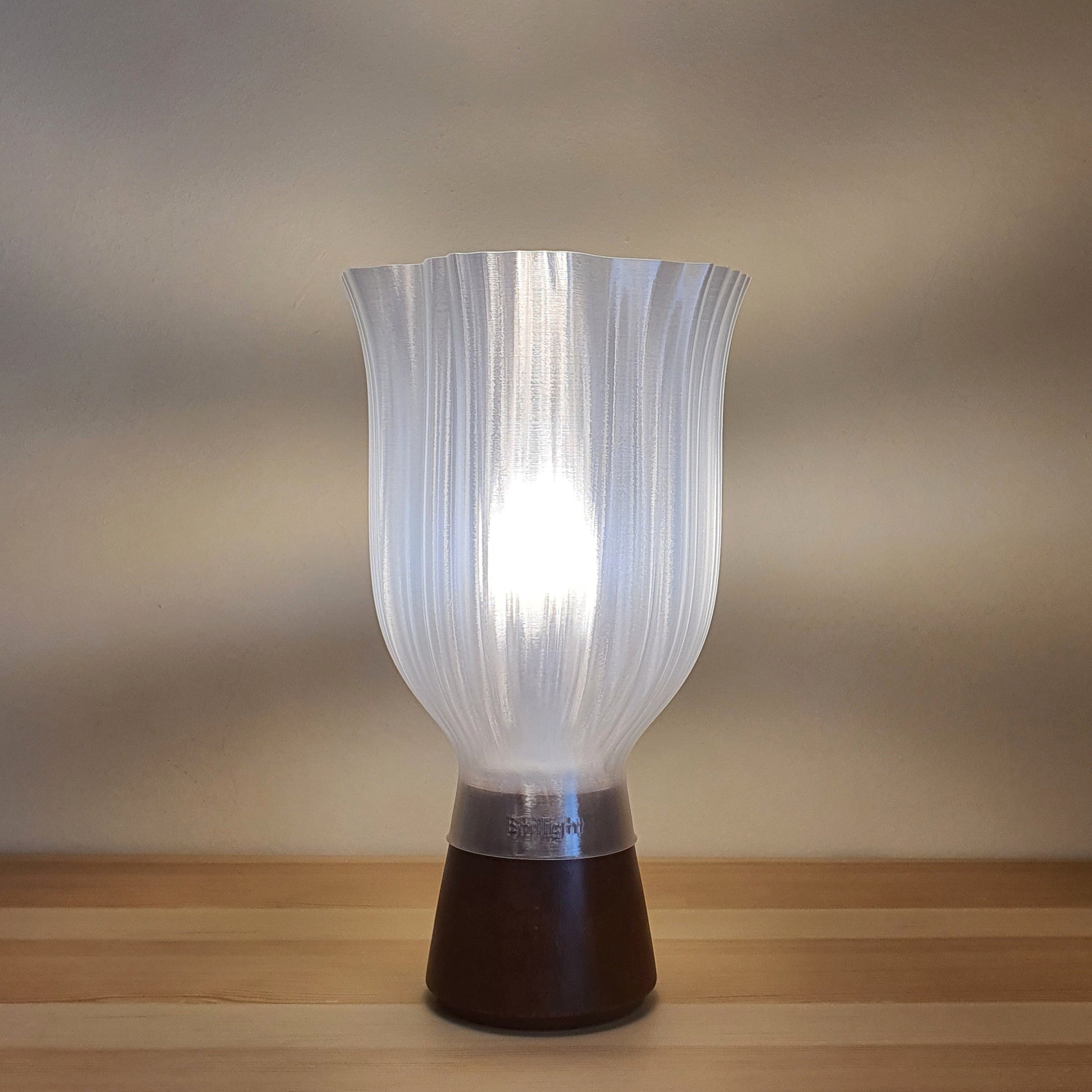 Modern pendant light capturing a serene atmosphere with its gentle lighting and minimalistic style, perfect for contemporary settings.