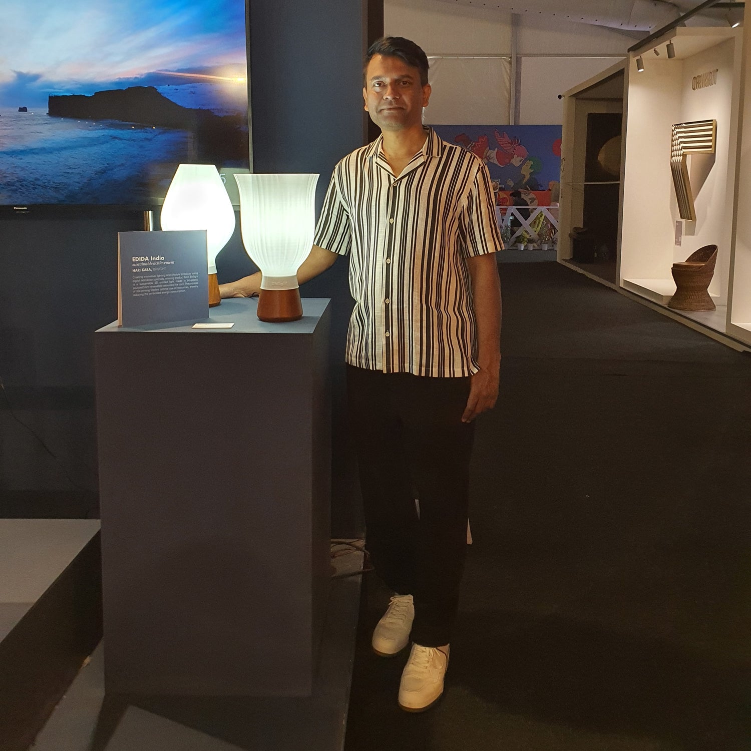 Bhilight's lighting projects display elegant and sustainable designs.