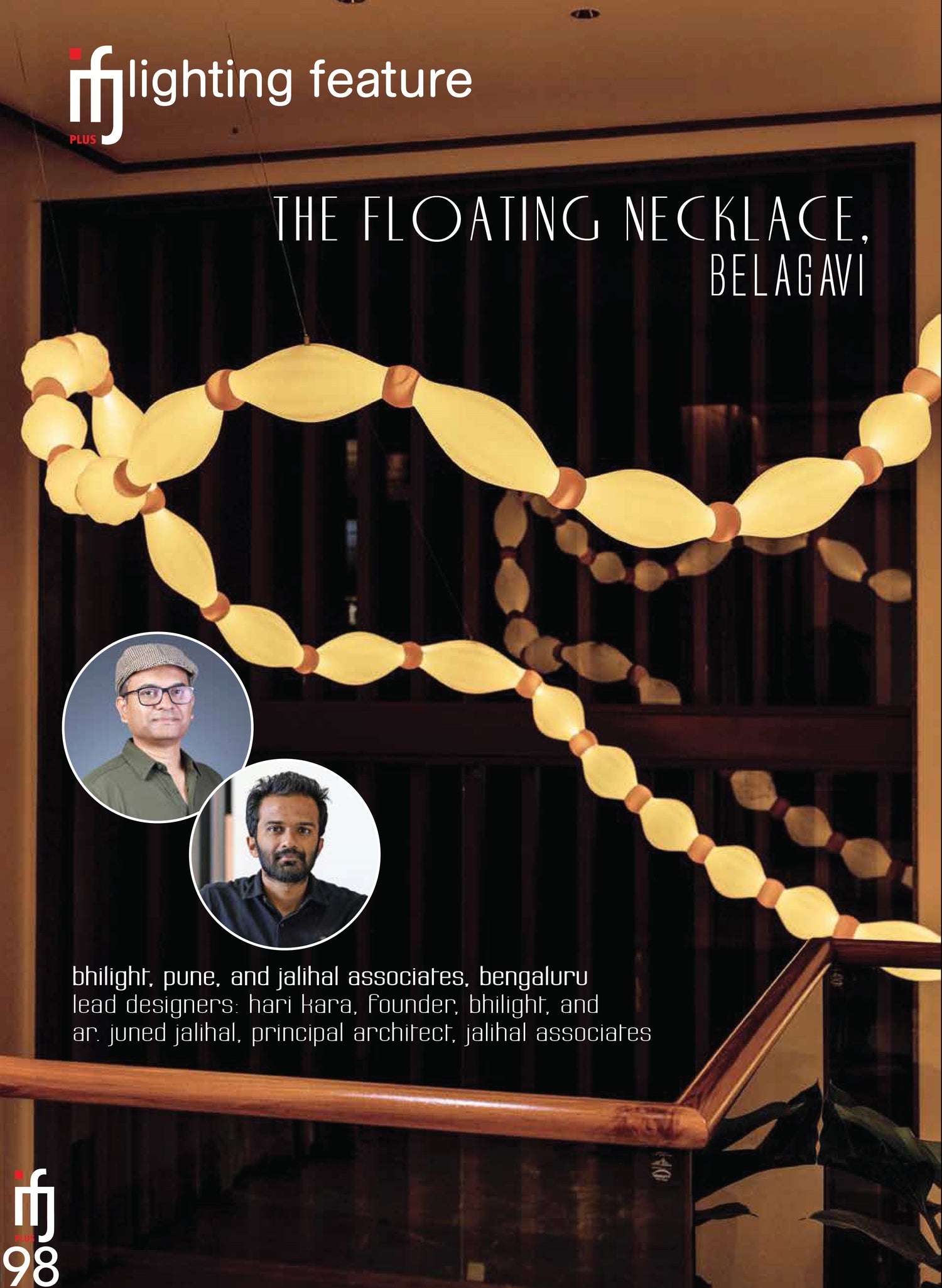 A modern and sleek Bhilight table lamp illuminating a clean surface.