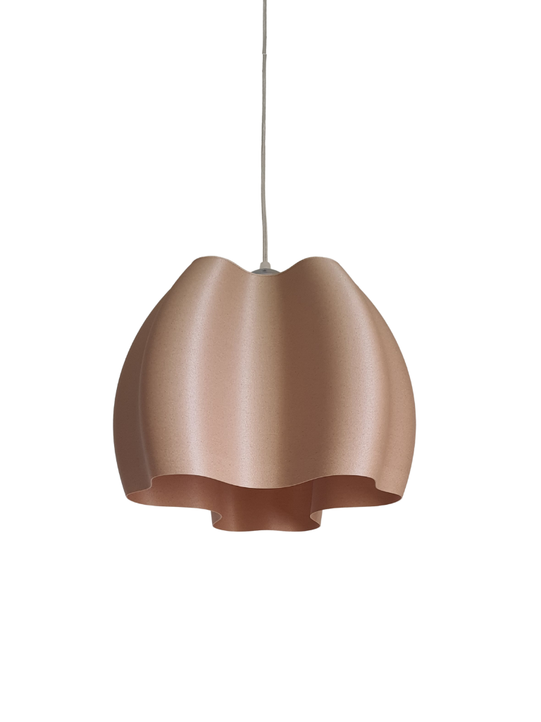 Clover-shaped pendant light with a modern, minimalist design, offering soft and stylish illumination for your interiors.