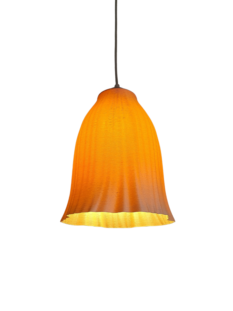 Bhilight Floral Narrow pendant light with intricate floral patterns, offering a delicate and stylish lighting option for any space.