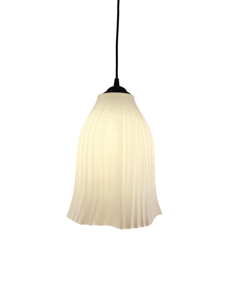 Floral Narrow pendant light featuring a delicate floral-inspired design with a narrow profile, perfect for adding sophistication to any space.