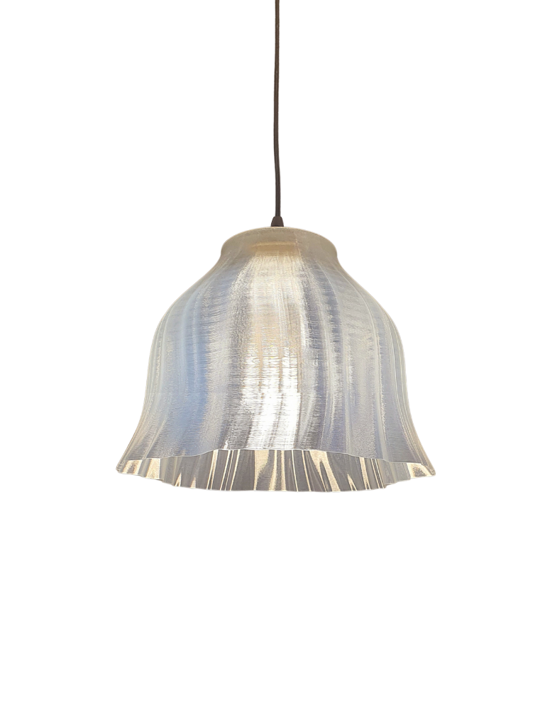 Bhilight Floral Wide pendant light with broad floral patterns, providing an elegant and refined touch to any modern decor.