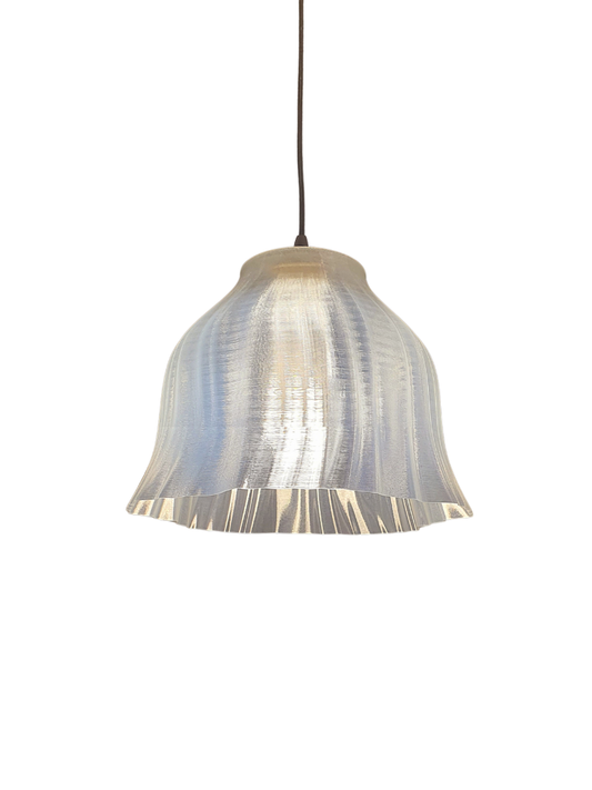 Bhilight Floral Wide pendant light with broad floral patterns, providing an elegant and refined touch to any modern decor.