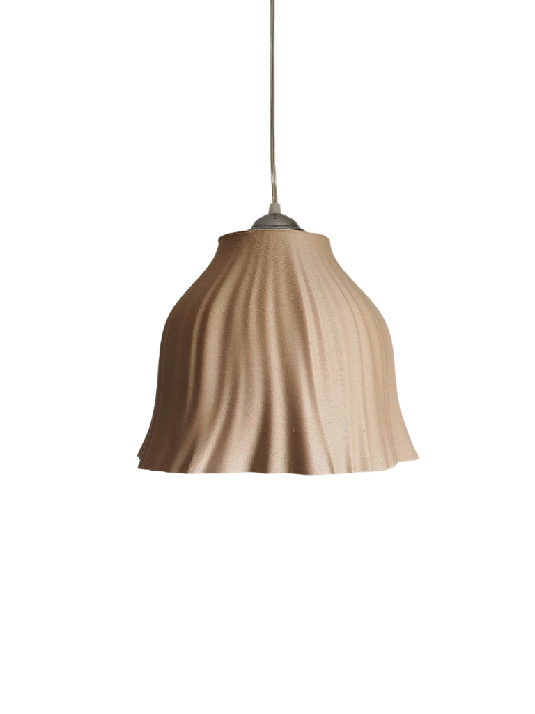 Floral Wide pendant light with a wide floral-inspired design, creating an elegant and airy feel in spacious rooms.