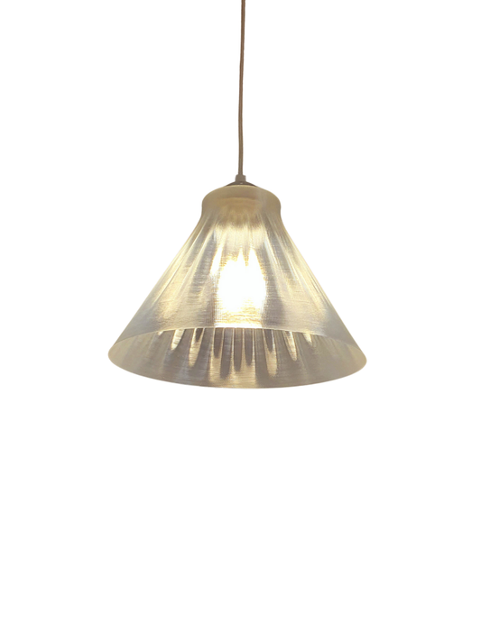 Flutelit pendant light featuring a clean and minimalist design, providing a sleek lighting solution for contemporary home interiors.