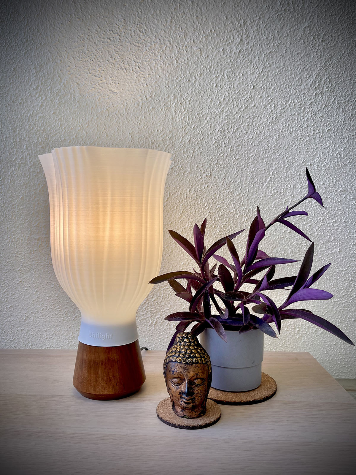 Floral Table Lamp from Bhilight India