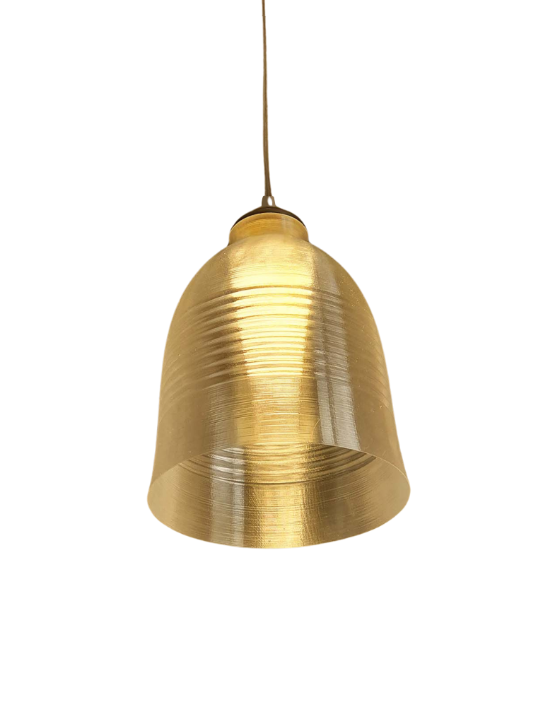 Bell-lit Pendant Light