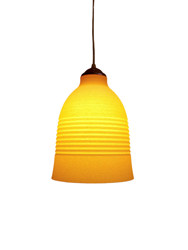 Bell-lit Pendant Light