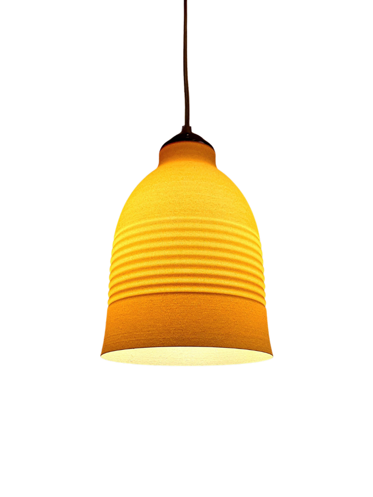 Bell-lit Pendant Light