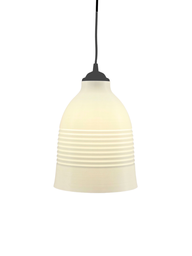 Bell-lit Pendant Light