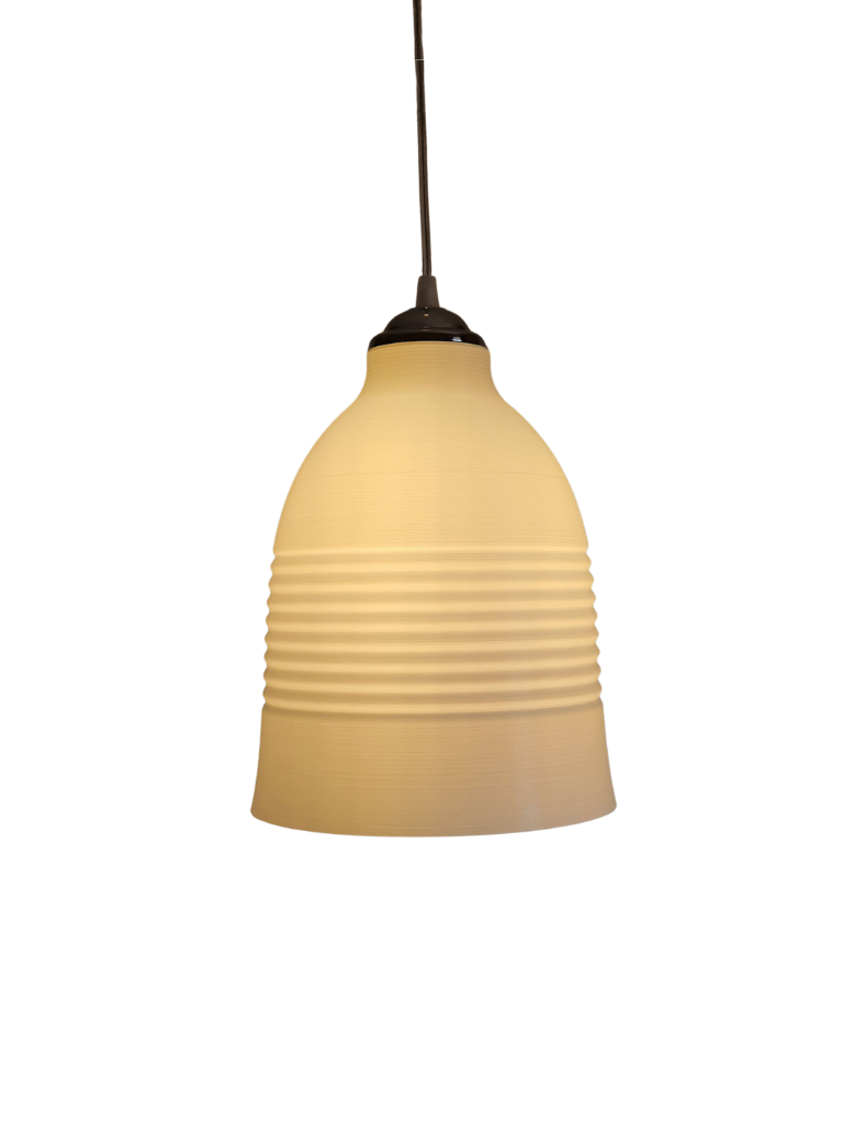 Bell-lit Pendant Light