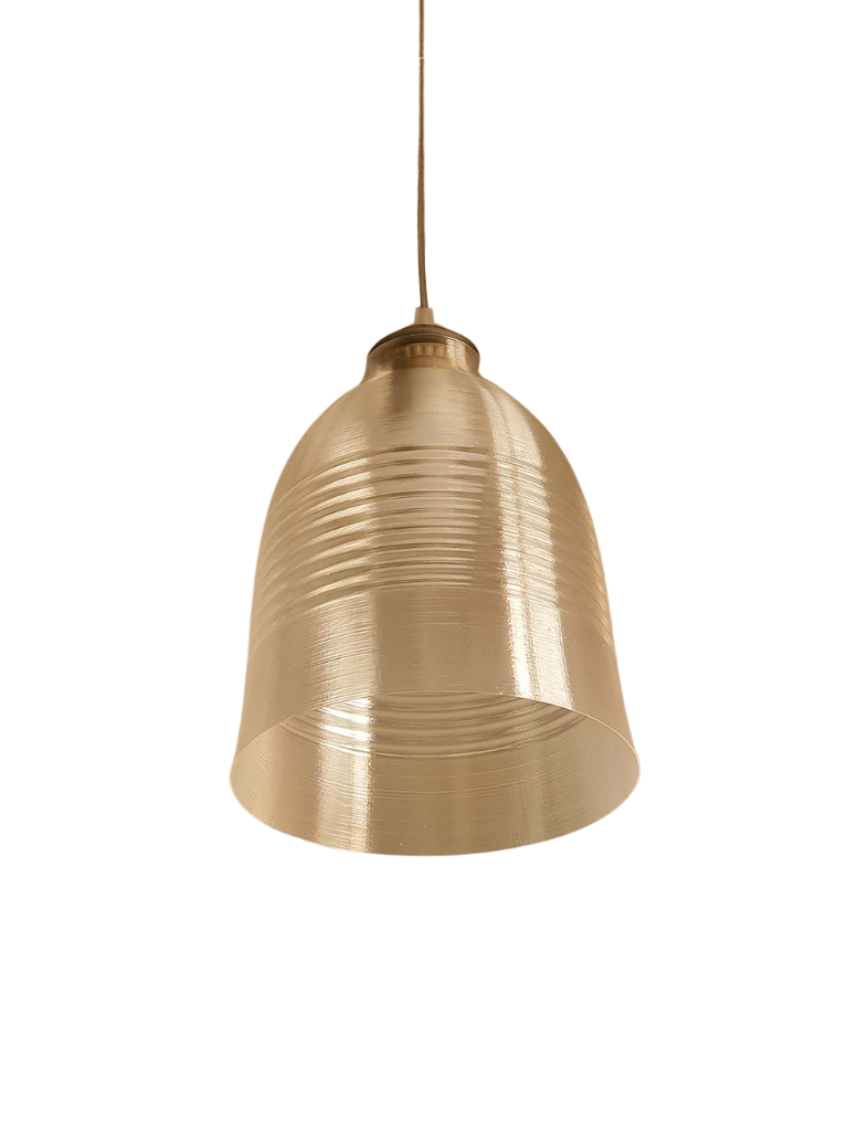 Bell-lit Pendant Light