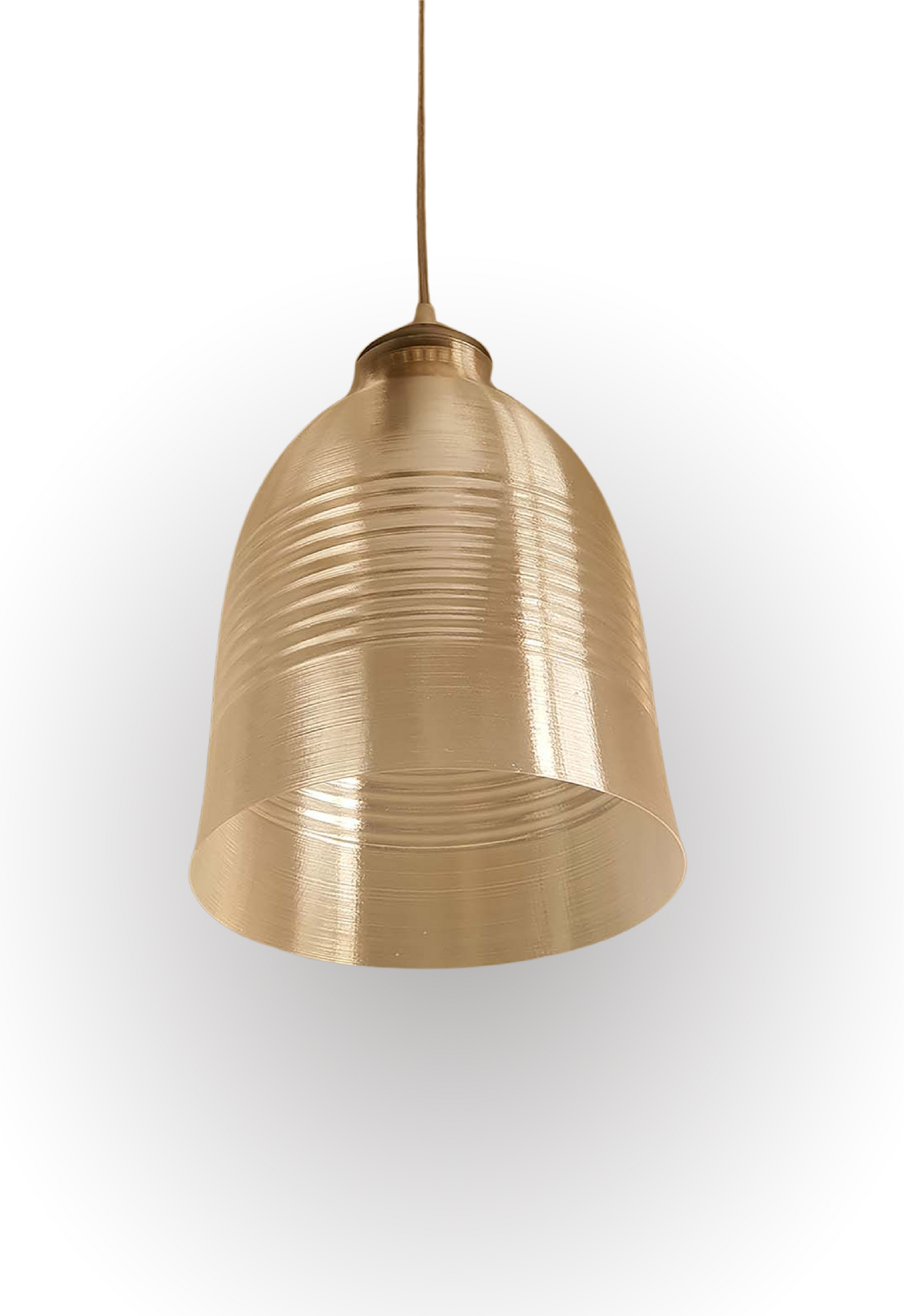 Bell-lit Pendant Light