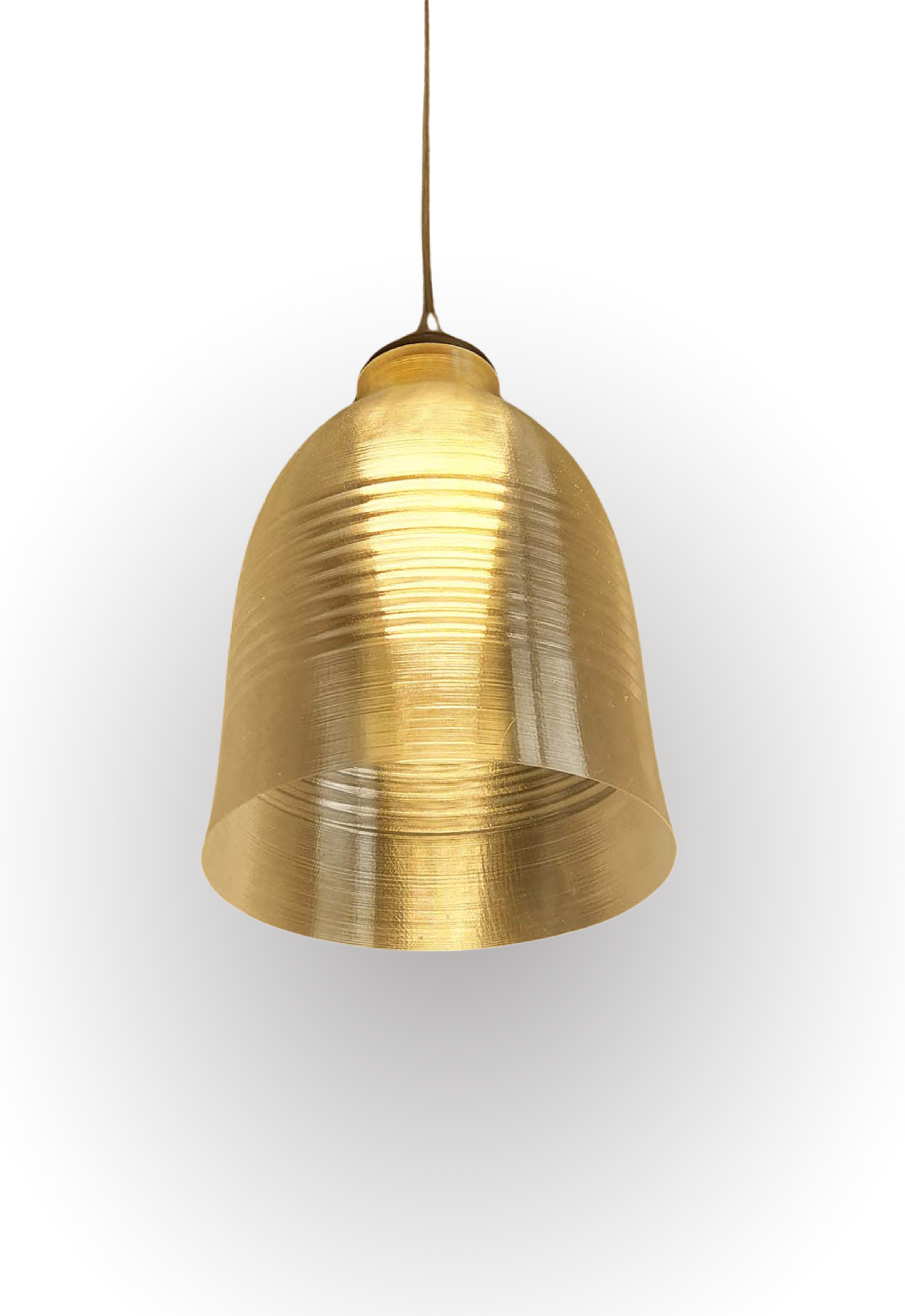 Bell-lit Pendant Light