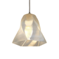 Flowy Twist 6 artistic lighting piece with a smooth and twisting modern design