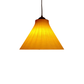 Flutelit pendant light with a sleek, minimalistic design, showcasing an illuminated glass feature for a contemporary ambiance.
