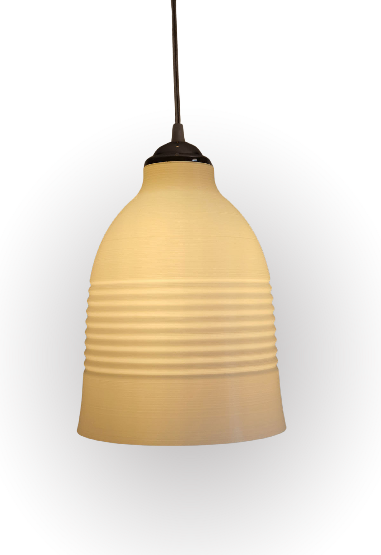 Bell-lit Pendant Light